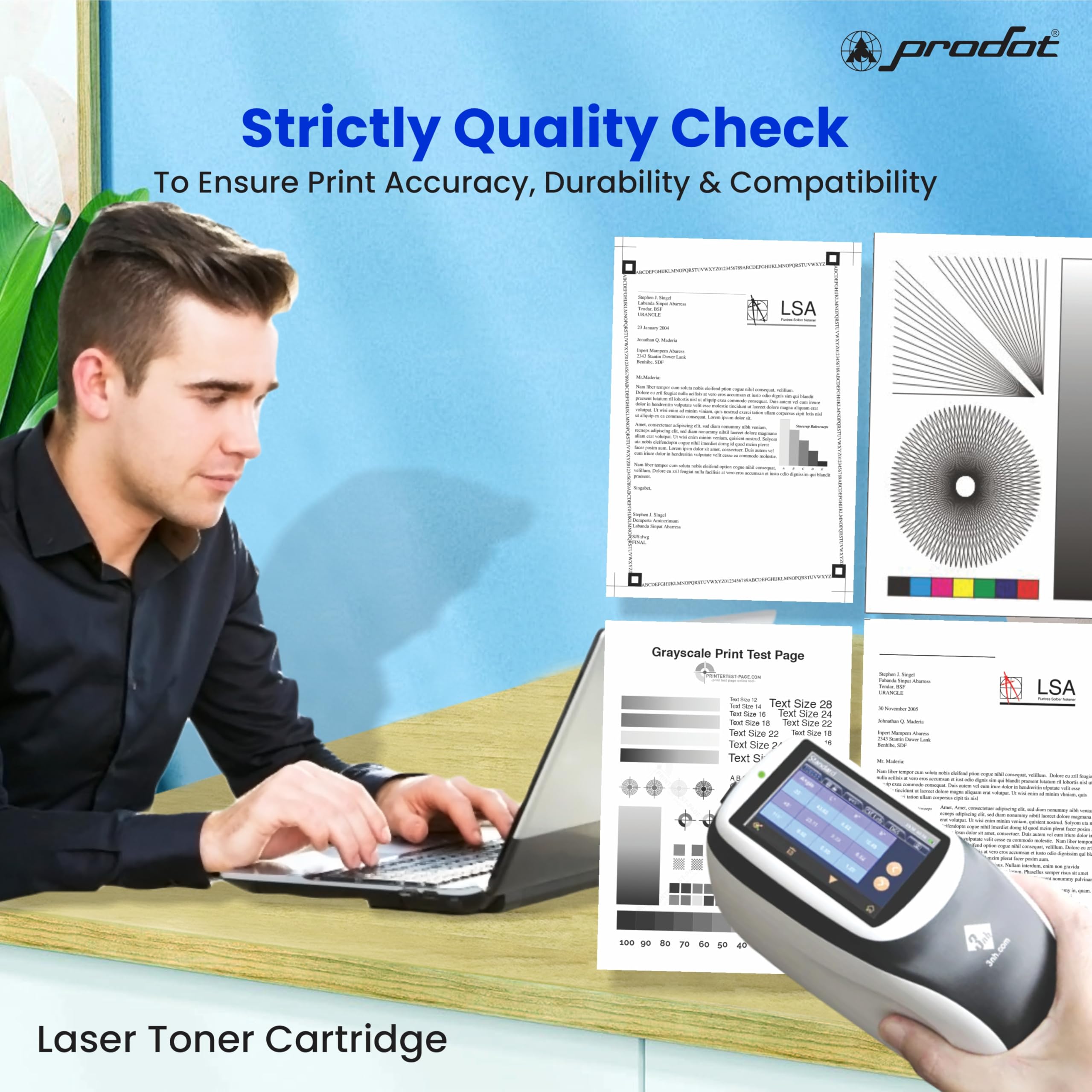 ProDot 230 Toner Cartridge Replaces HP CF230A, Canon CRG 051 (Toner) Compatible with HP M203d/M203dn/M203dw/M227fdn/M227fdw/M227sdn/M206dn/M230fdw I 1500 Page Yield I 1 Year Warranty (1 PC) 4