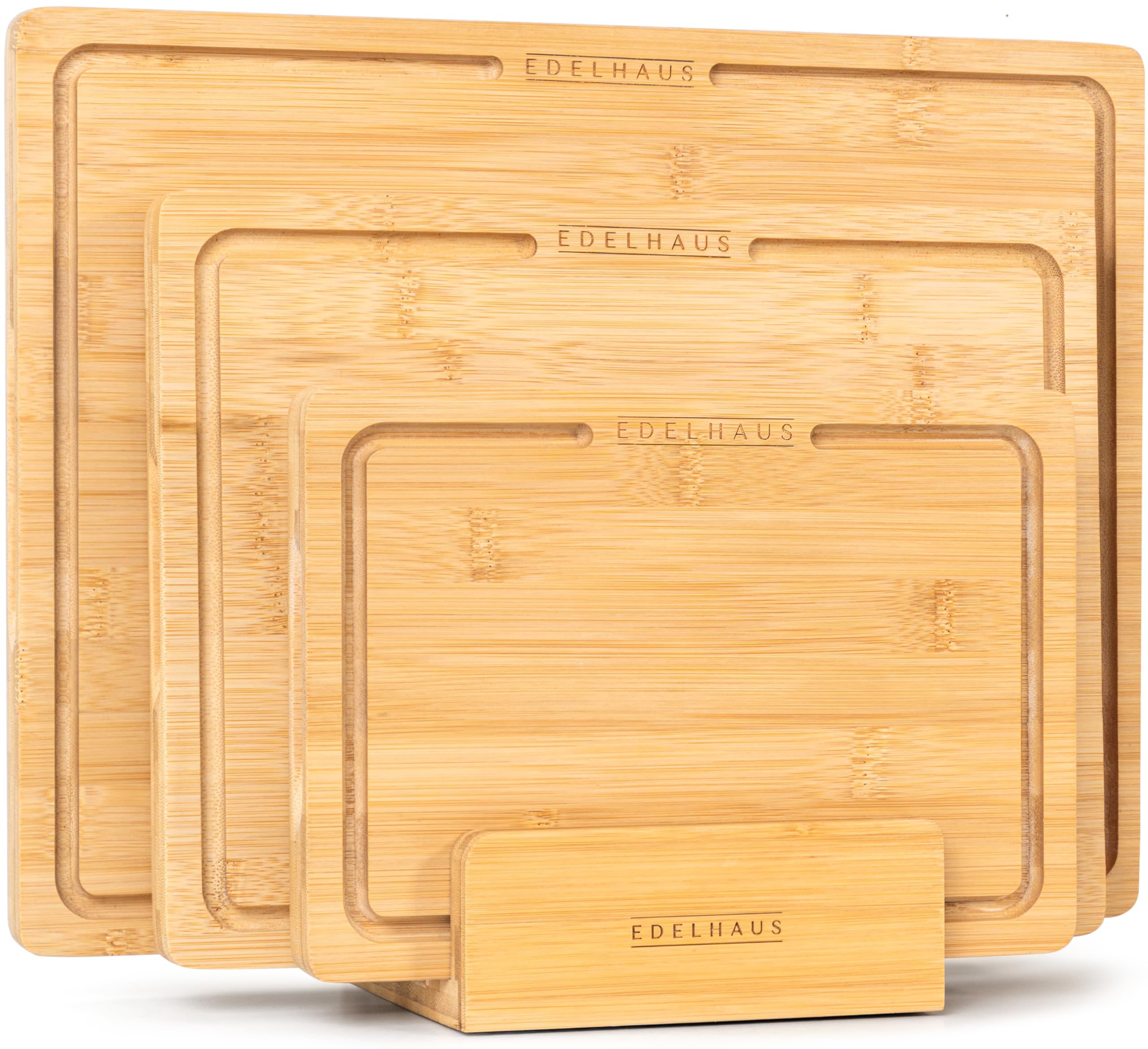 Bamboo Wooden Cutting Boards Set