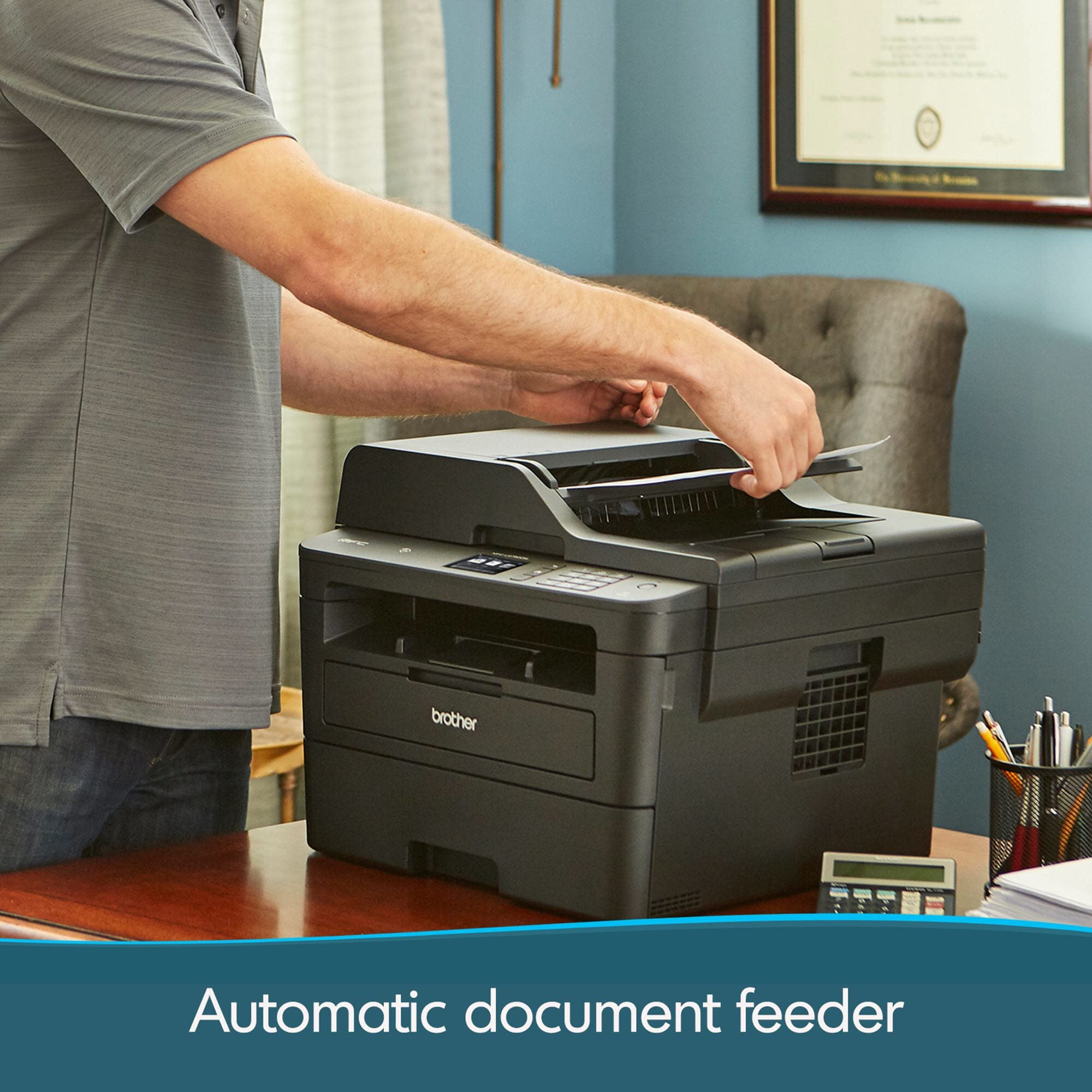 ( Similar)Brother MFCL2750DW Monochrome All-in-One Wireless Laser Printer, Duplex Copy & Scan, Includes 4 Month Refresh Subscription Trial and Amazon Dash Replenishment Ready