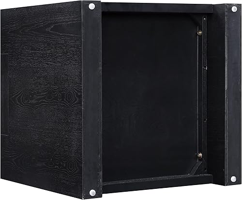 Miniatura 8 de Steve Silver Furniture Aubrey - Mesa auxiliar marrón, sala de estardormitorio, diseño contemporáneomoderno, estante de almacenamiento inferior, mesa