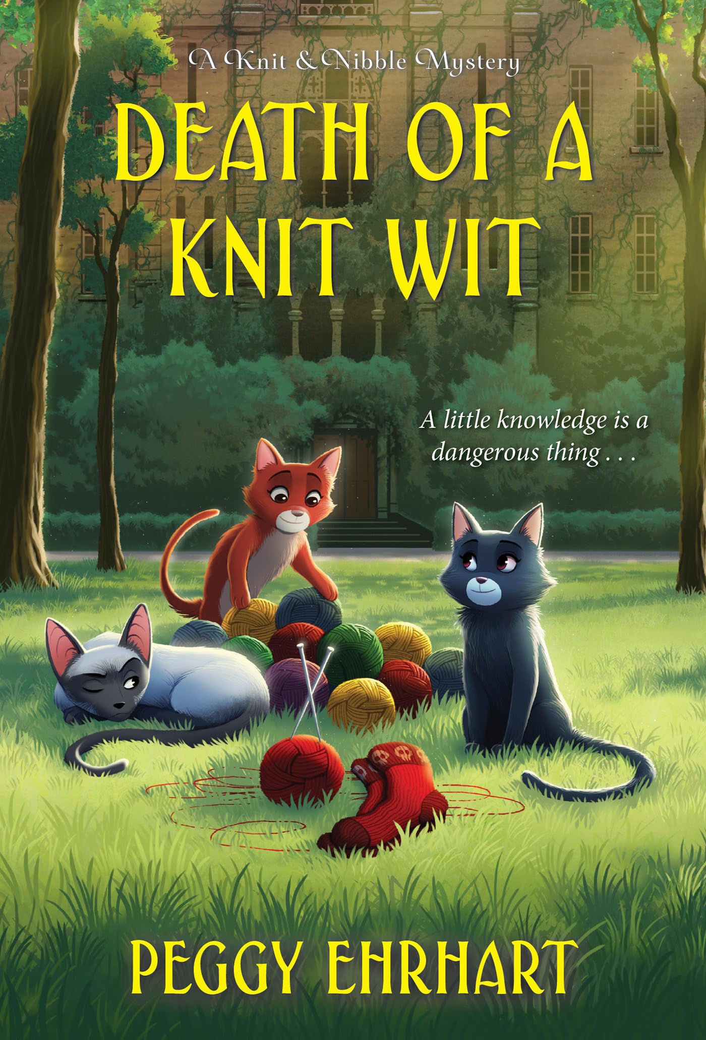 Death of a Knit Wit (Knit & Nibble Mystery)