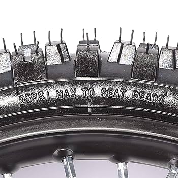 ロードバイク用ホイールとタイヤ Amazon | TDPROMOTO 12mm 車軸フロント 1.4x14インチ ホイール