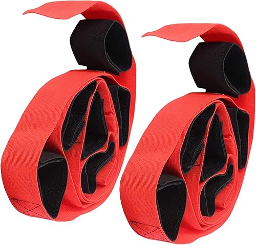 RiToEasysports 2 bandas de carreras de pies para exteriores, correas de nailon de alta resistencia de 6 patas, bandas de carreras cooperativas para disponible en Yaxa Venezuela