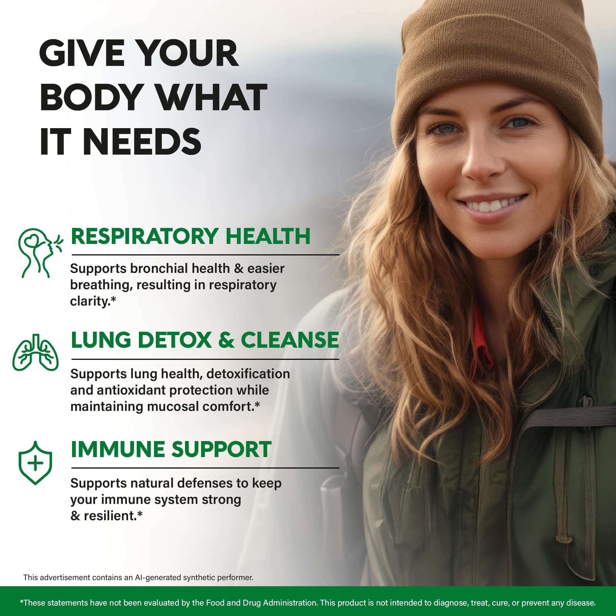 Mullein Lung Detox - Mullein Leaf 10:1 Extract Supplement - 60 Vegan Caps — Amazon image 3