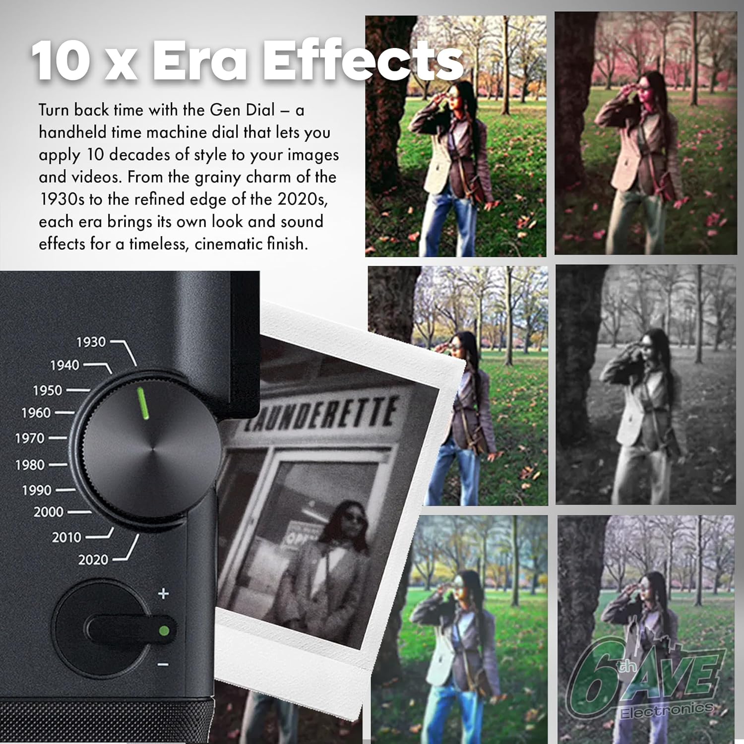FUJIFILM instax mini Evo Cinema Hybrid Instant Camera Bundle, 3-in-1 Camera Printer with Bluetooth + Gen Dial for 10 Decade-Inspired Effects + Instax-Mini Twin Pack Instant-Film 20 Sheets + More