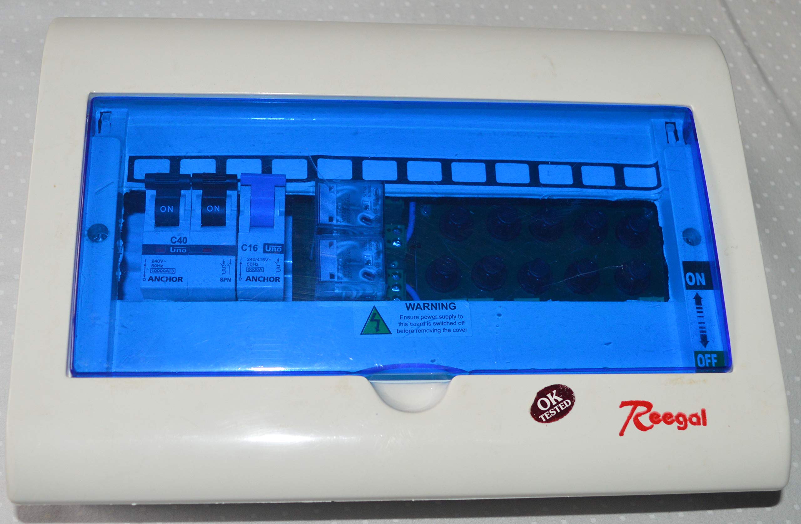 B'FIVE SPN Distribution Board 8 Way with MCB : Amazon.in