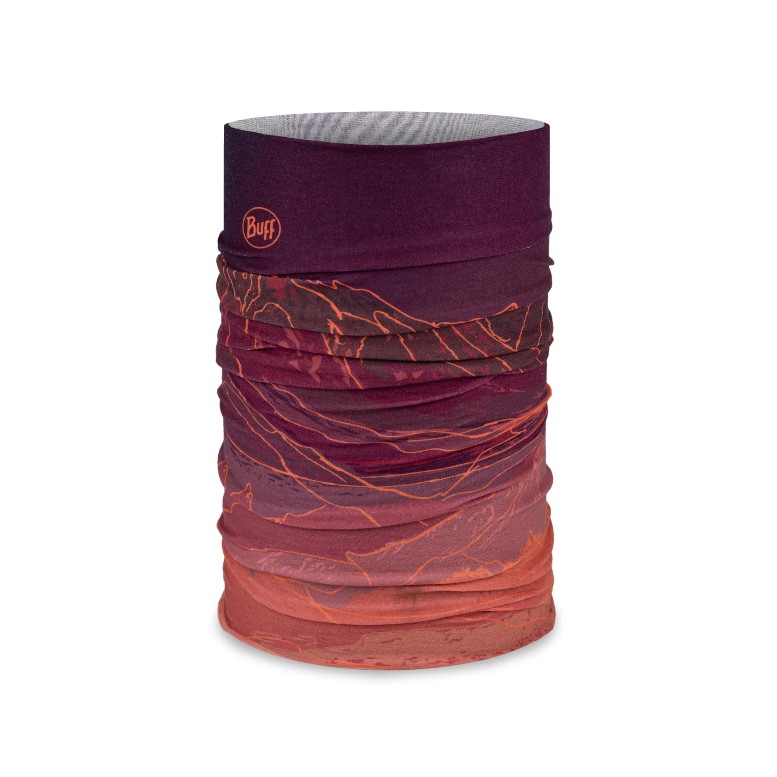 Unisex Red Buff Original Buff - One Size - Headwear
