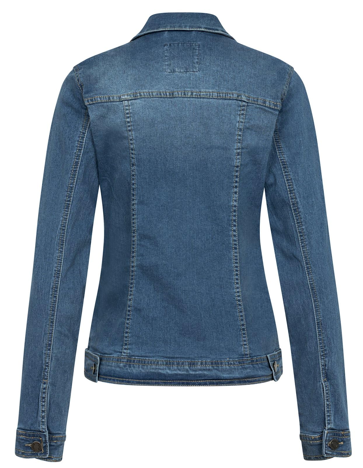 Hailys LS C DJK Ma44cy Frauen Jeansjacke blau Streetwear