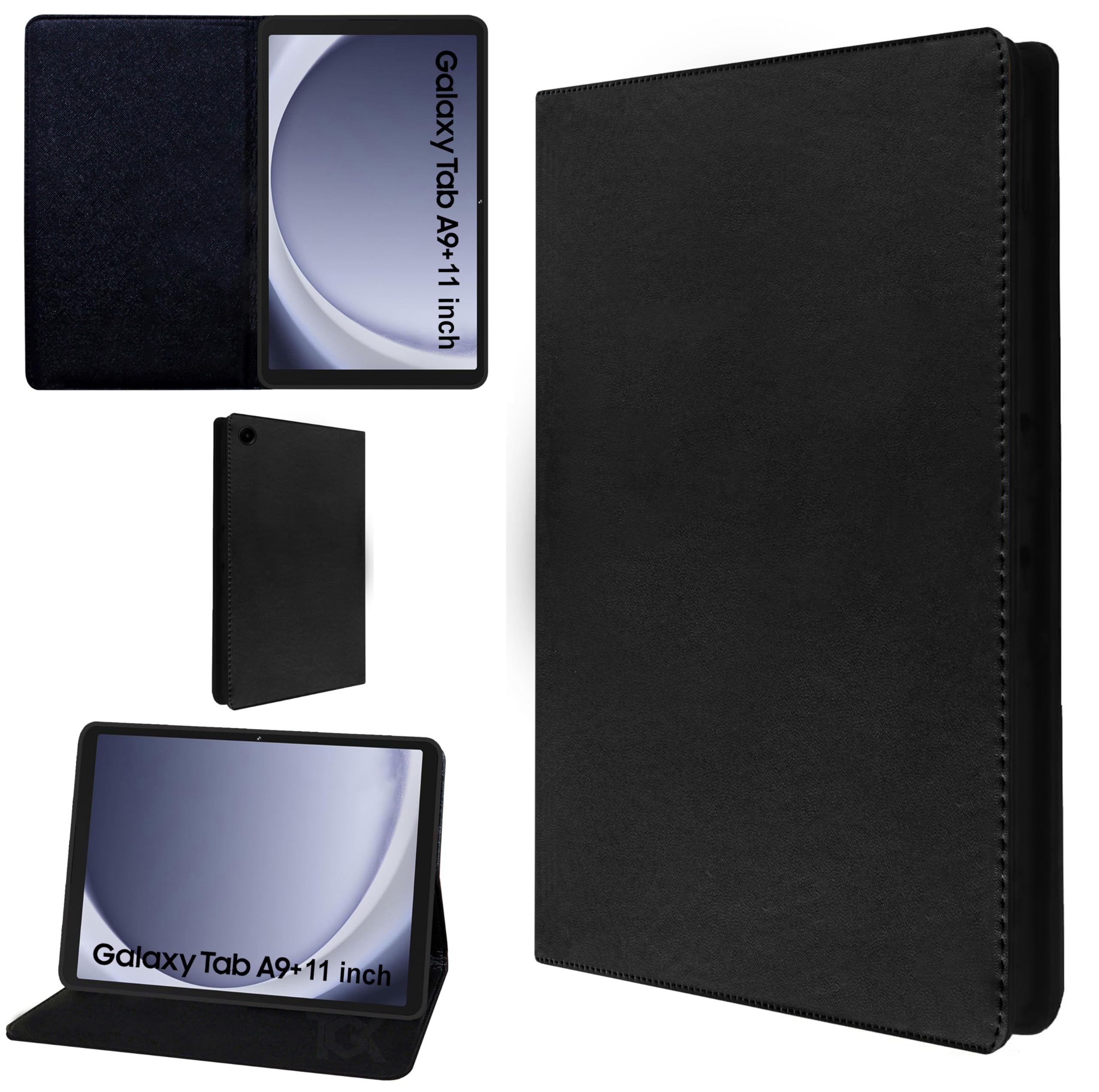 TGK Leather Flip Stand Case Cover for Samsung Galaxy Tab A9 Plus 11 inch (Black) (B0CMCPVQ7G) Amazon Price History, Amazon Price Tracker