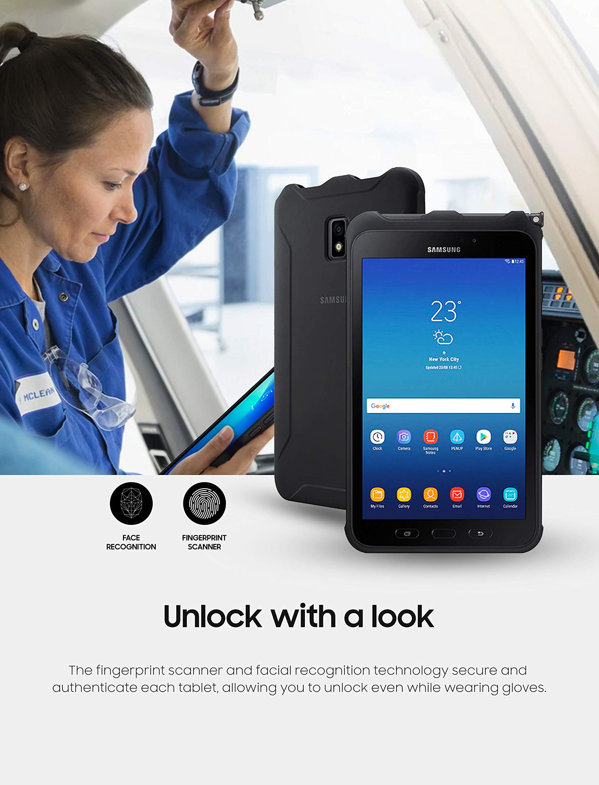 Amazon.com : Samsung Galaxy Tab Active2 Water-Resistant 8” Rugged 