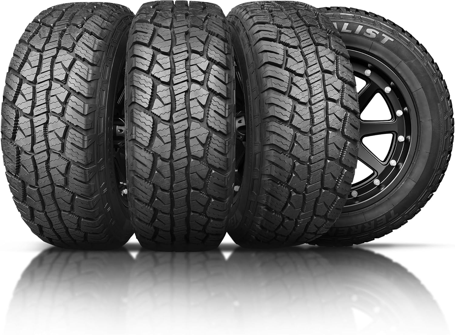 Set of 4 (FOUR) Finalist Terreno A/T 235/75R15 109S XL Extra Load SUV All Season All Terrain Tire 235/75/15 (Tire Only) + Road Hazard Warranty Included 235/75/15