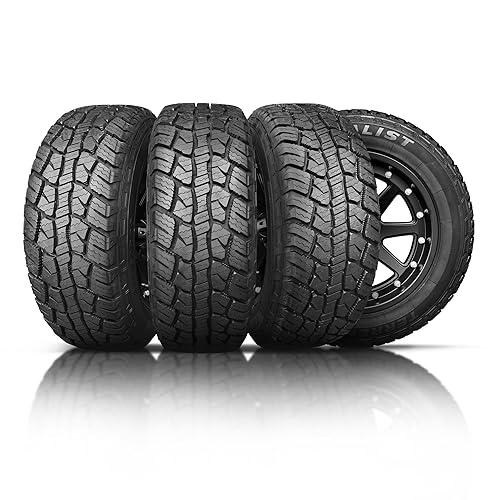 Set of 4 (FOUR) Finalist Terreno A/T 235/75R15 109S XL Extra Load SUV All Season All Terrain Tire 235/75/15 (Tire Only) + 3 Year Road Hazard Warranty Included 235/75/15 UTQG 520/A/B