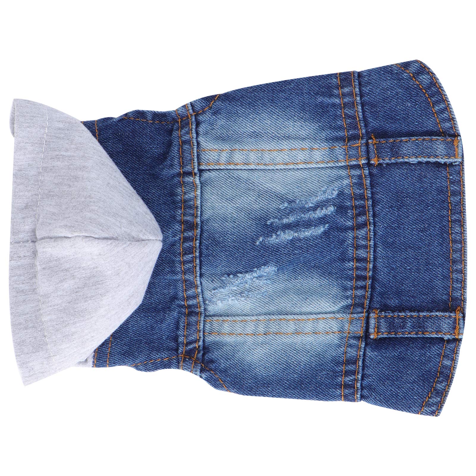 Happyyami Bassotto Gilet Rinfrescante per Cani di Piccola Taglia Bandana Costume Cucciolo Bianca