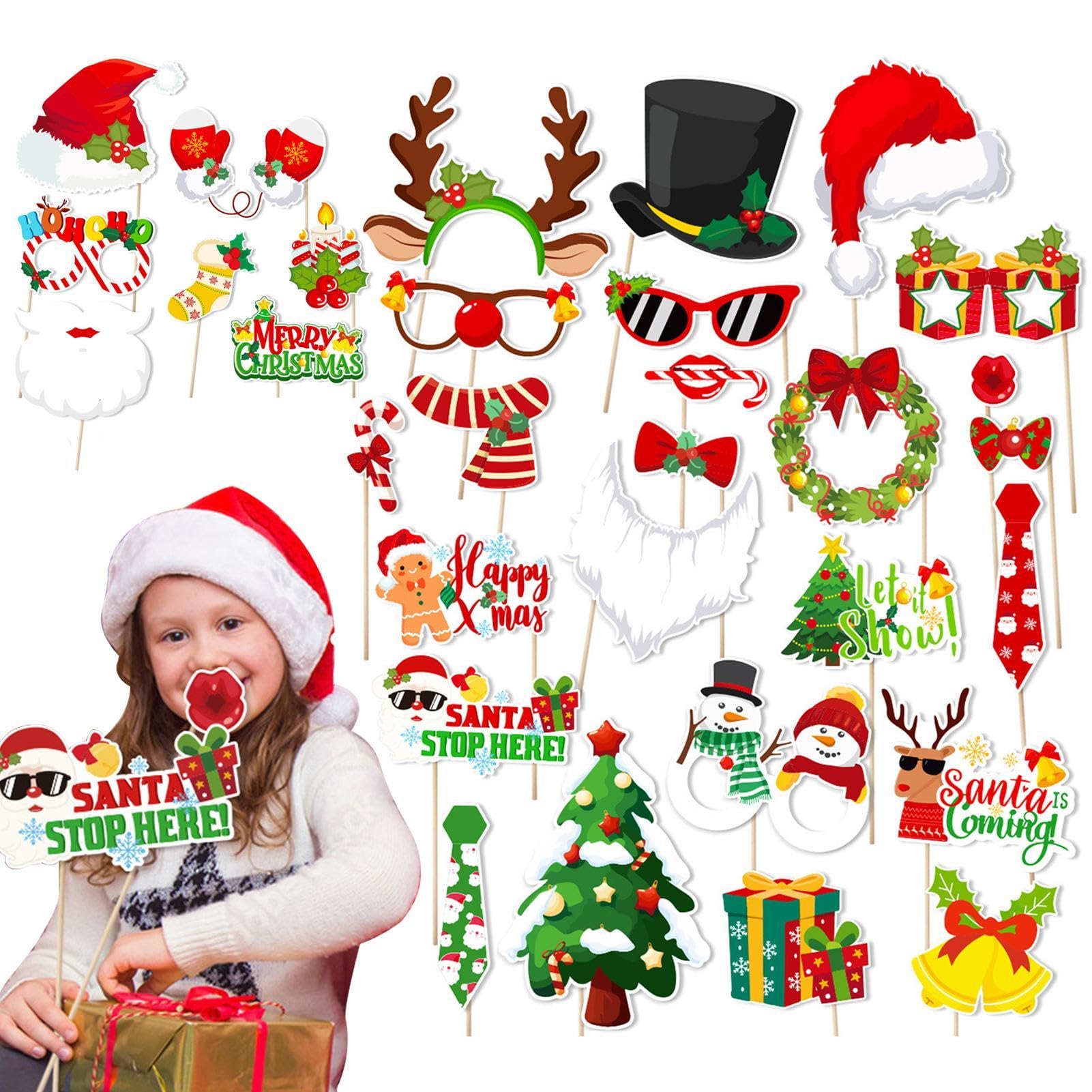 Amazon.co.jp: 面白い写真小道具、ホリデーポーズサインキット