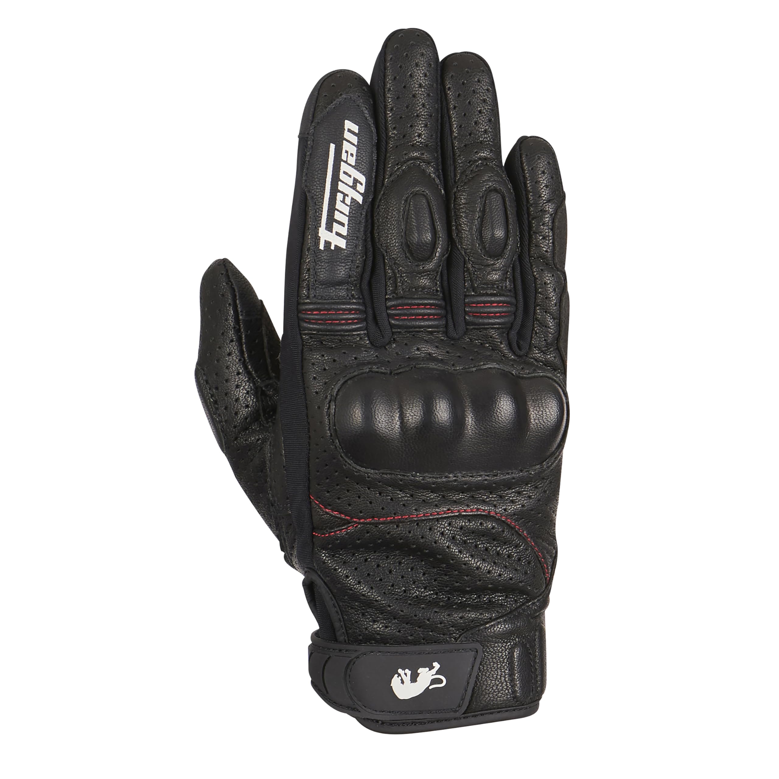Furygan TD21 Lady Vented Gants Moto Cuir ventilé Femme - Protection et Confort, Résistance à l'abrasion, Ecran Tactile, Respirabilité