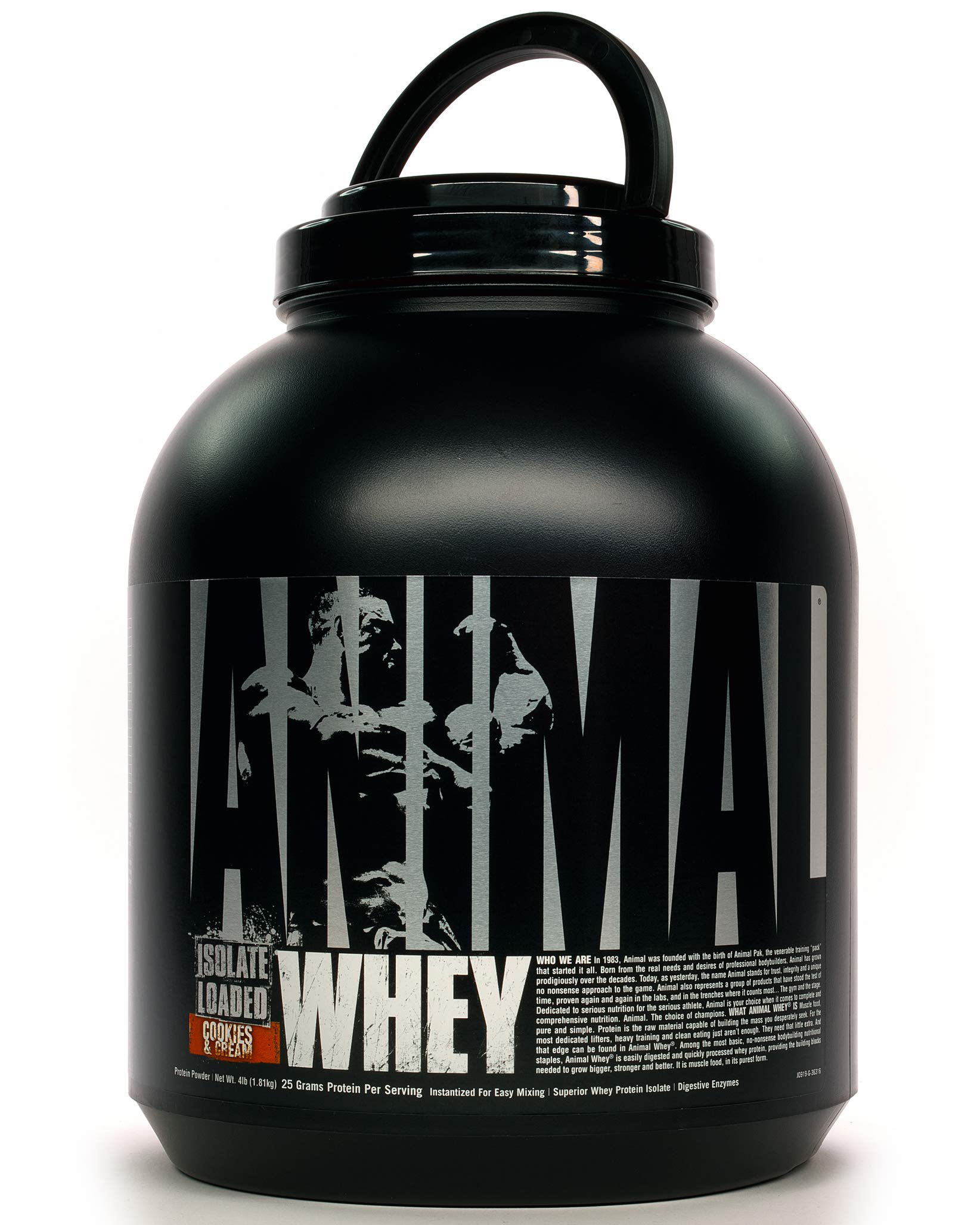 Buy Animal Whey Isolate Protein Powder, Loaded for Post Workout and