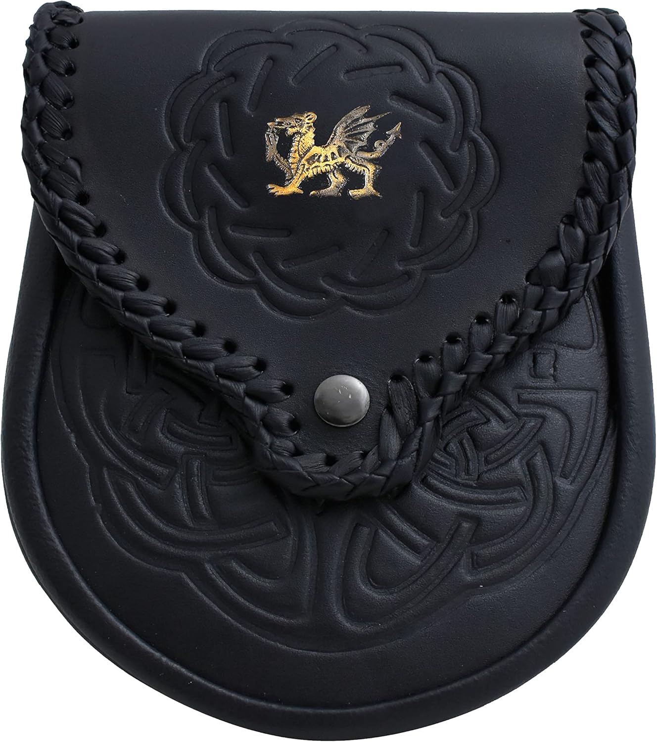 CLOUD KILT" Sporran Kilt For Men Premium Leather Quality Traditional Scottish Kilt With Chain Belt Kilt Accessories For Men