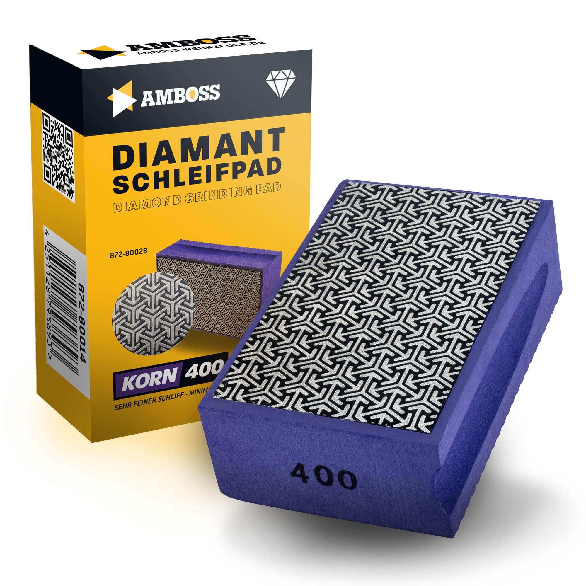 BIHUI Hand Pad - Diamant Korrel 400 - PH Tegeltechniek