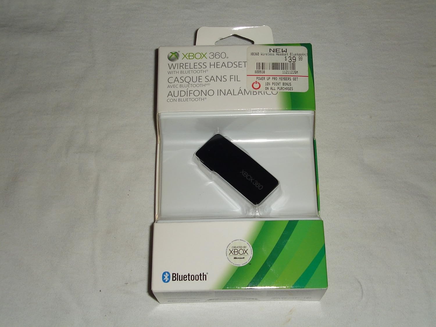 Microsoft Xbox 360 Wireless Headset with Bluetooth Xbox 360 EN/FR/ES