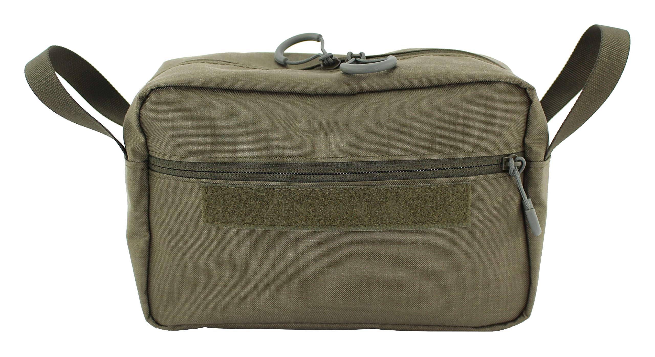 Zentauron Kulturtasche I Taktische Kulturtasche aus hochwertigem Cordura mit 3L Volumen I Reise Camping Waschtasche Kosmetiktasche Herren & Damen I Kulturbeutel zum Aufhängen