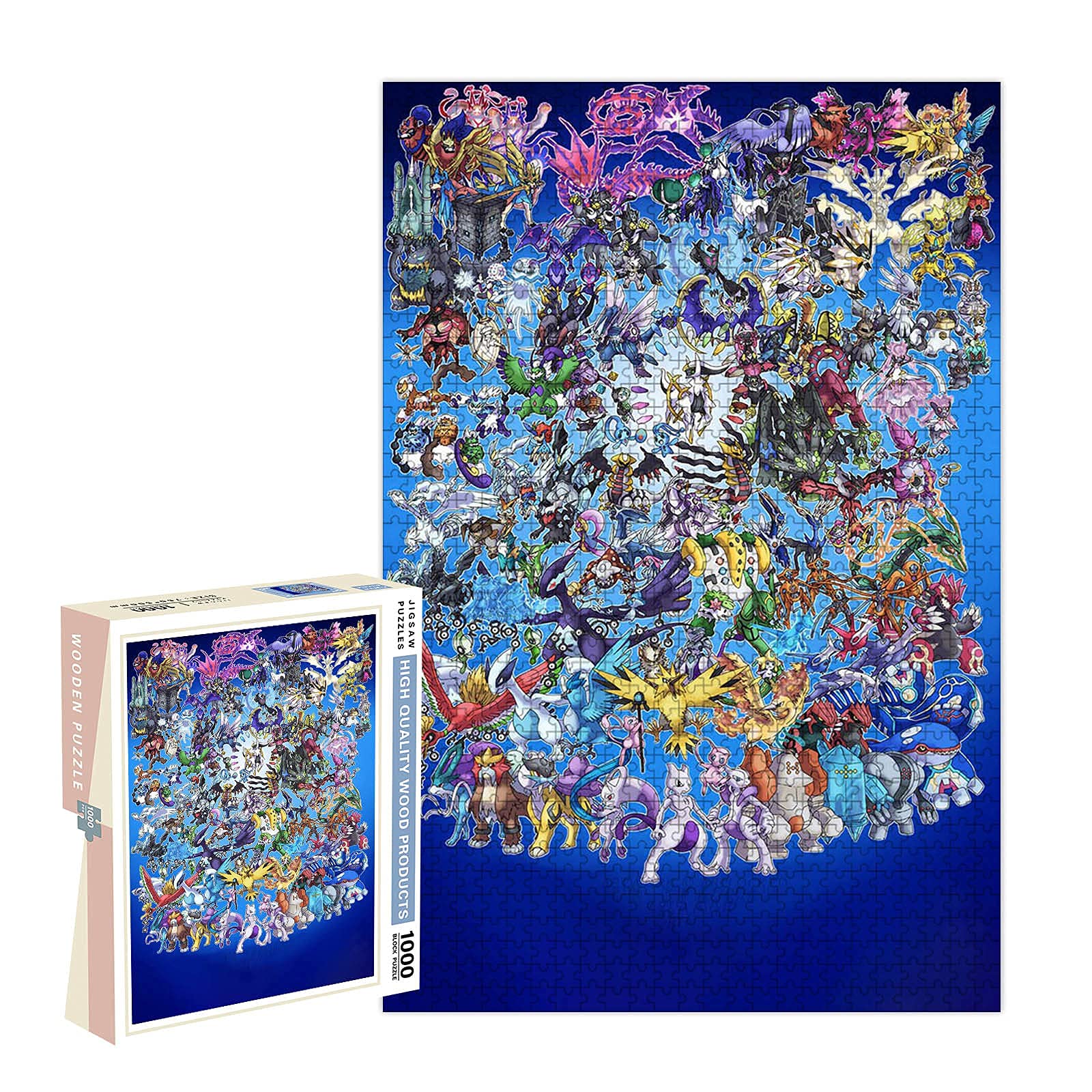 Amazon Co Jp ポケモン パズル 1000ピース ピカチュウ 人気 キャラクター ポケットモンスター パズル 木製 グッズ ぱずる アニメ 萌えグッズ 子供 初心者向け ギフト プレゼント Uv環境に優しい上質なプリント 美しい包装箱 50x75cm おもちゃ