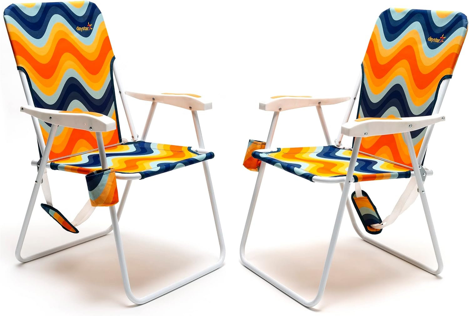 SunnyFeel Lightweight Folding Beach Chair HeavyDuty 300lb Capacity