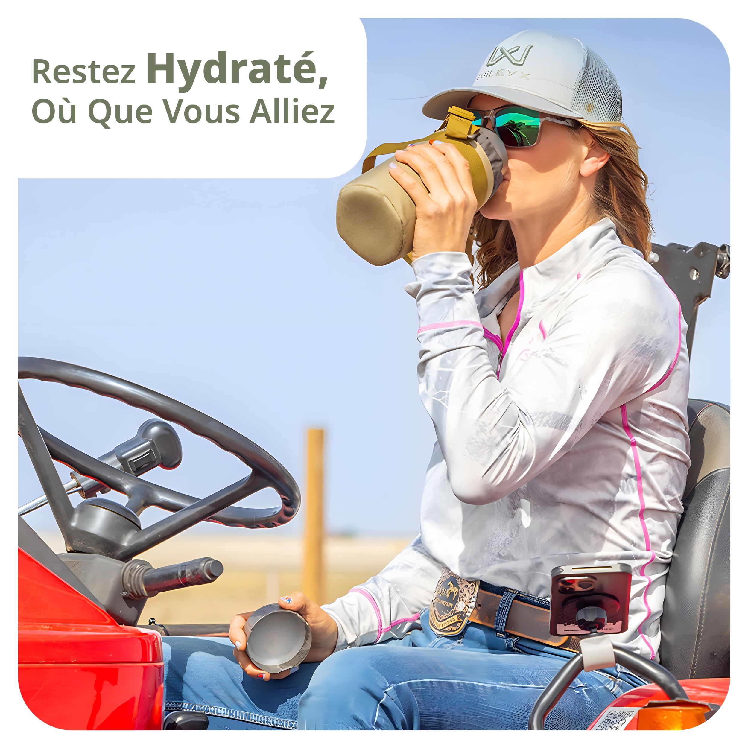Keith Titan Bouteille d'eau de sport – Bouteille isotherme étanche avec couvercle isolé pour la randonnée, la salle de sport et les aventures en plein air, bouteille d'eau isolée (900 ml)