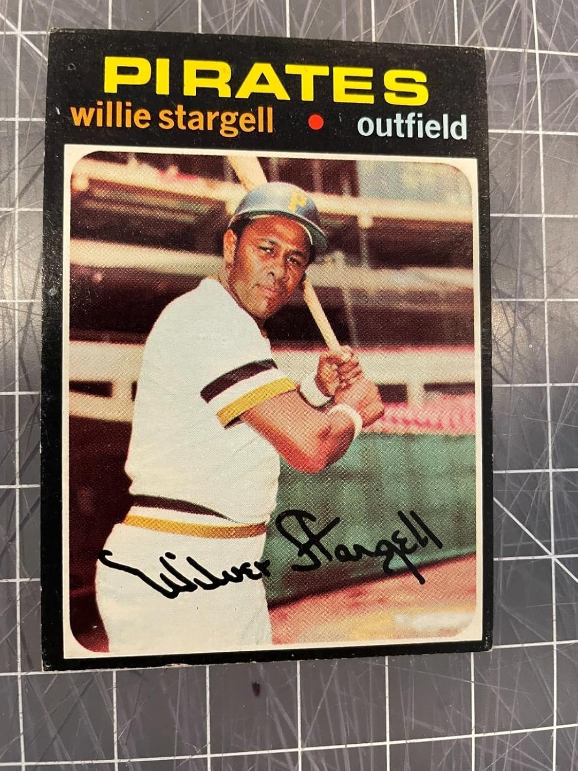 1971 Topps #230 Willie Stargell Pittsburgh Pirates Baseball Card Nm #5 - Slabbed Baseball Cards