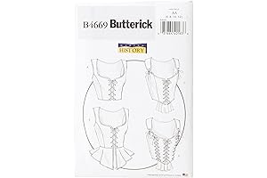 Butterick Patterns B4669 Misses' Corset, Size AA (6-8-10-12)