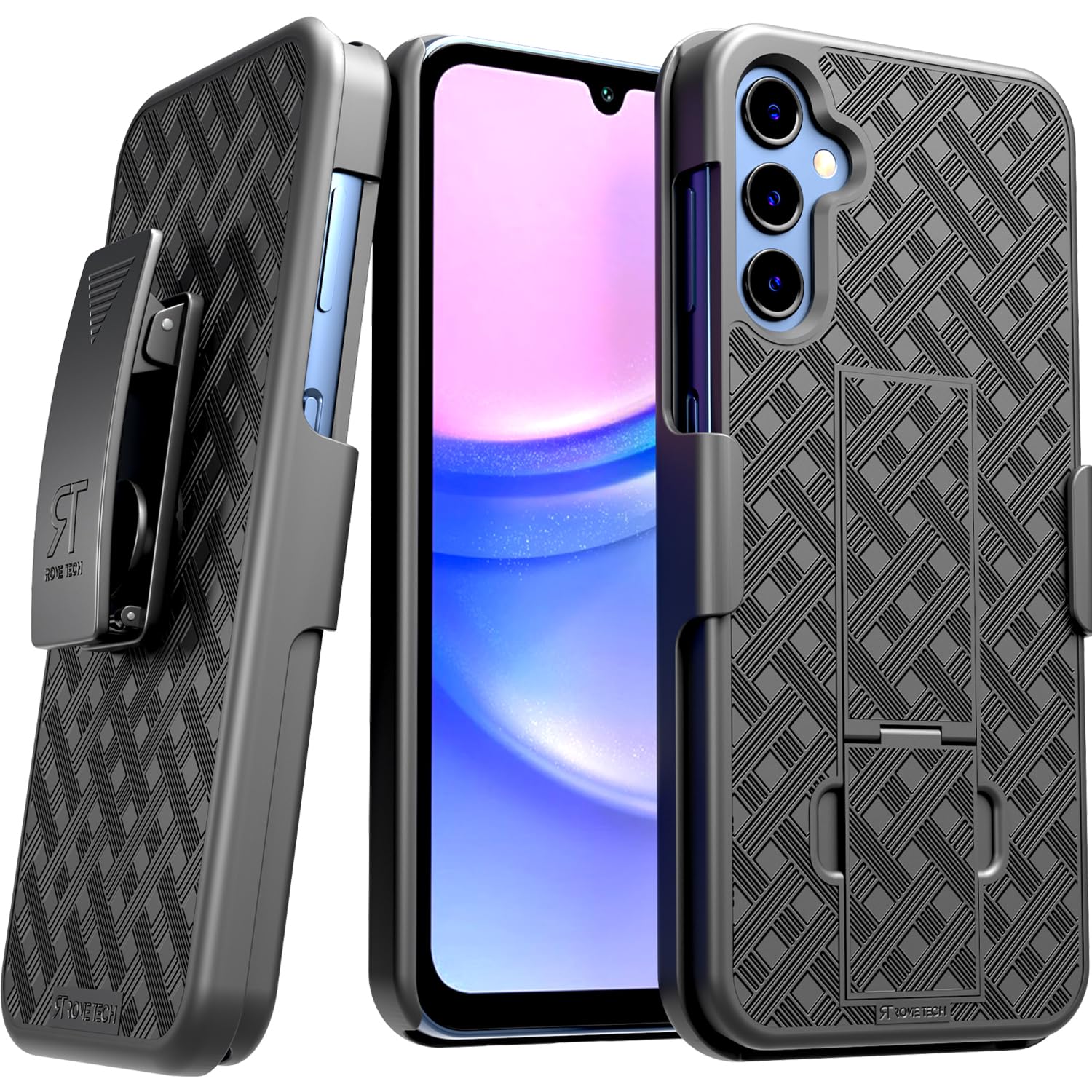 Étui Ceinture K-S-Trade Pour UMIDIGI A15 Pro 5G - Housse De Protection Outdoor - Noir