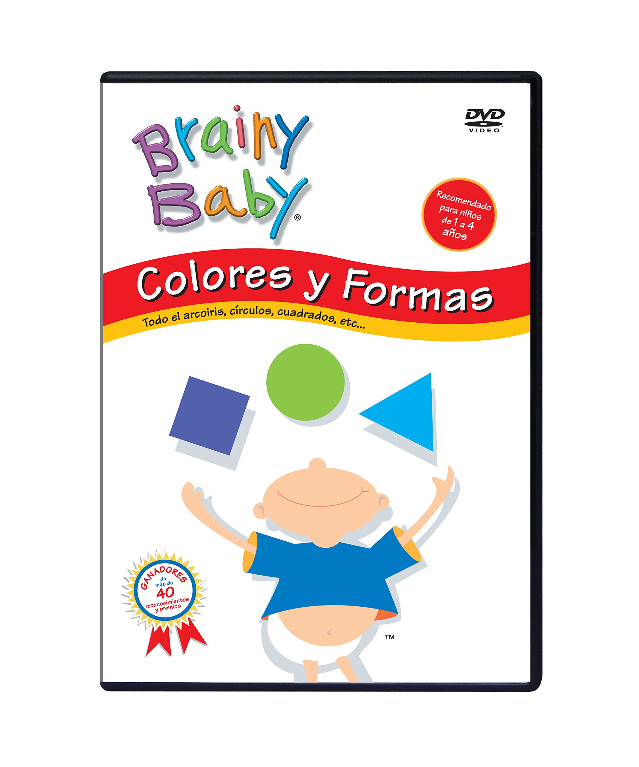 Buy Brainy Baby Shapes and Colors in Spanish Colores y Formas DVD