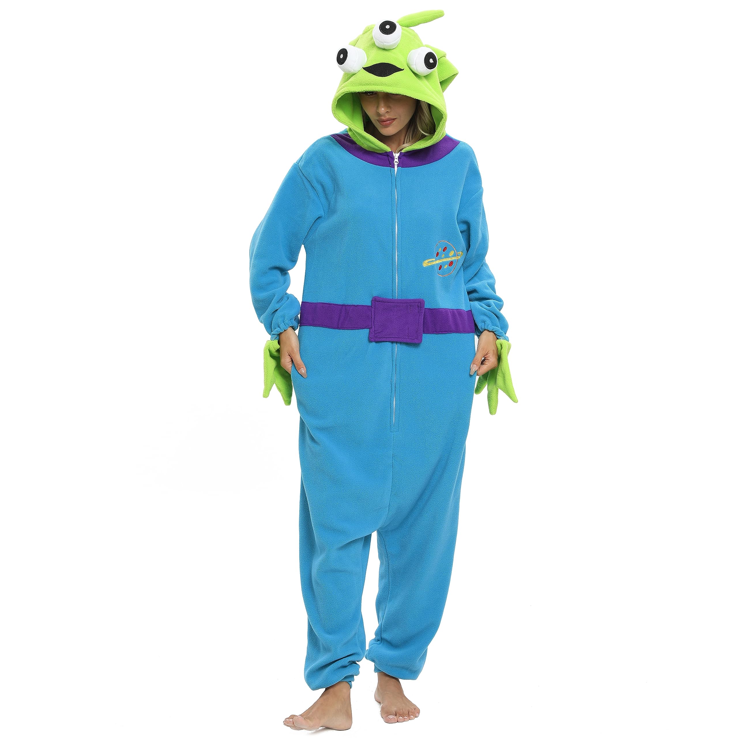 LBJR Pigiama Animali Adulti Cosplay Costume Pigiamone Intero Onesie
