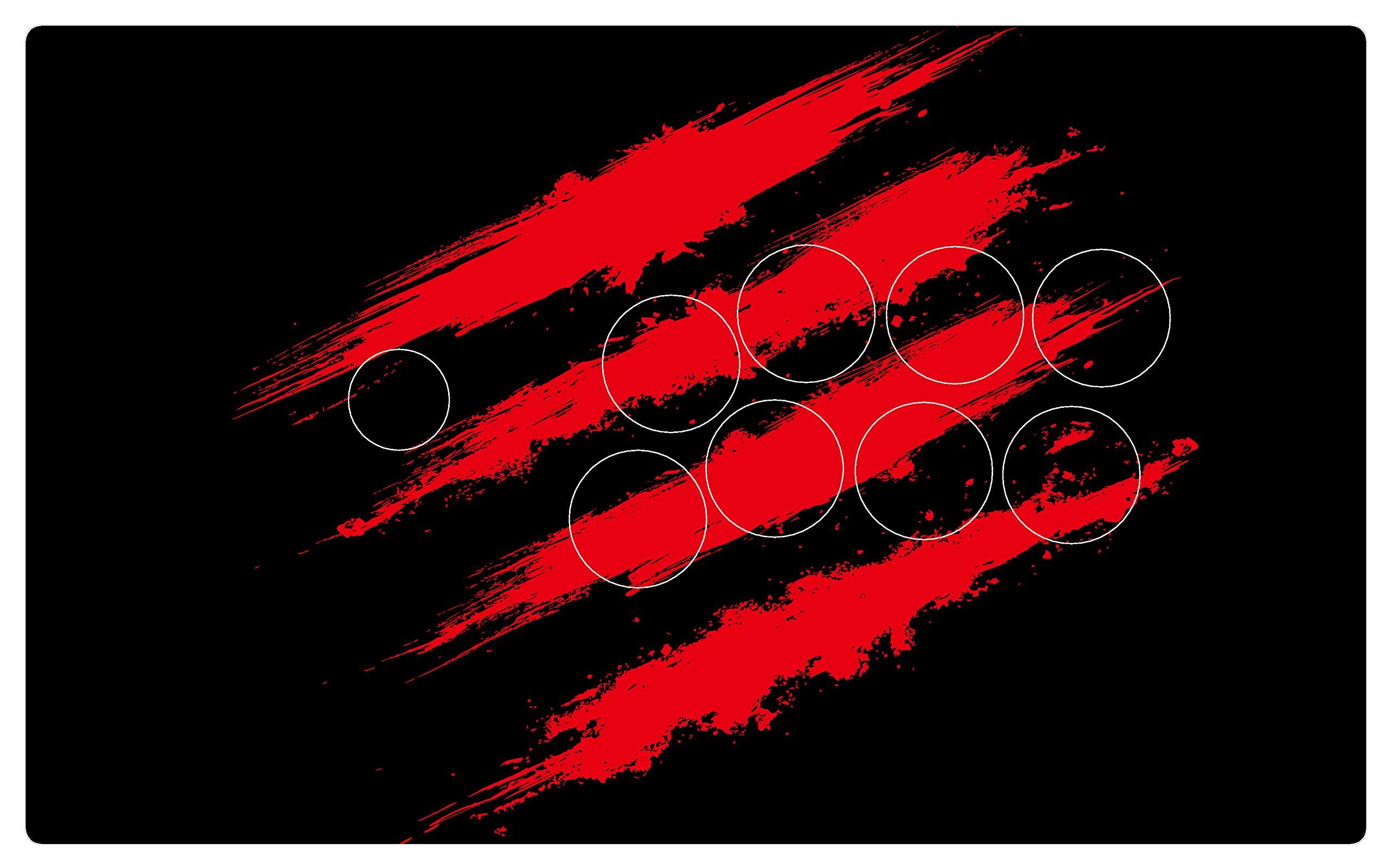 Mad Catz authorized special faceplate scratch logo Fight Stick Art for Mad Catz TE2 and TE2+