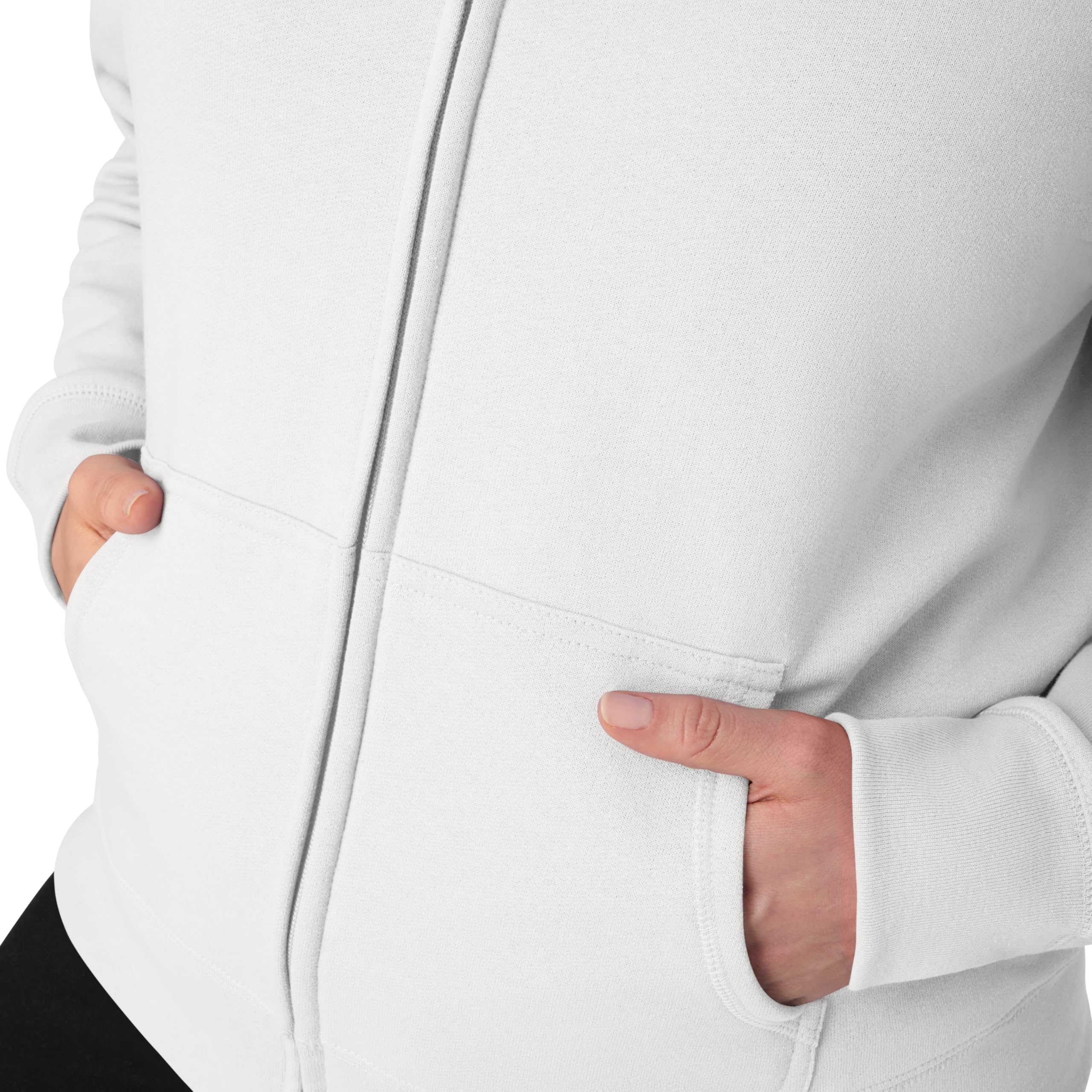 Hanes EcoSmart Full-Zip Hoodie Sweatshirt Sweat à Capuche Femme (Lot de 1)