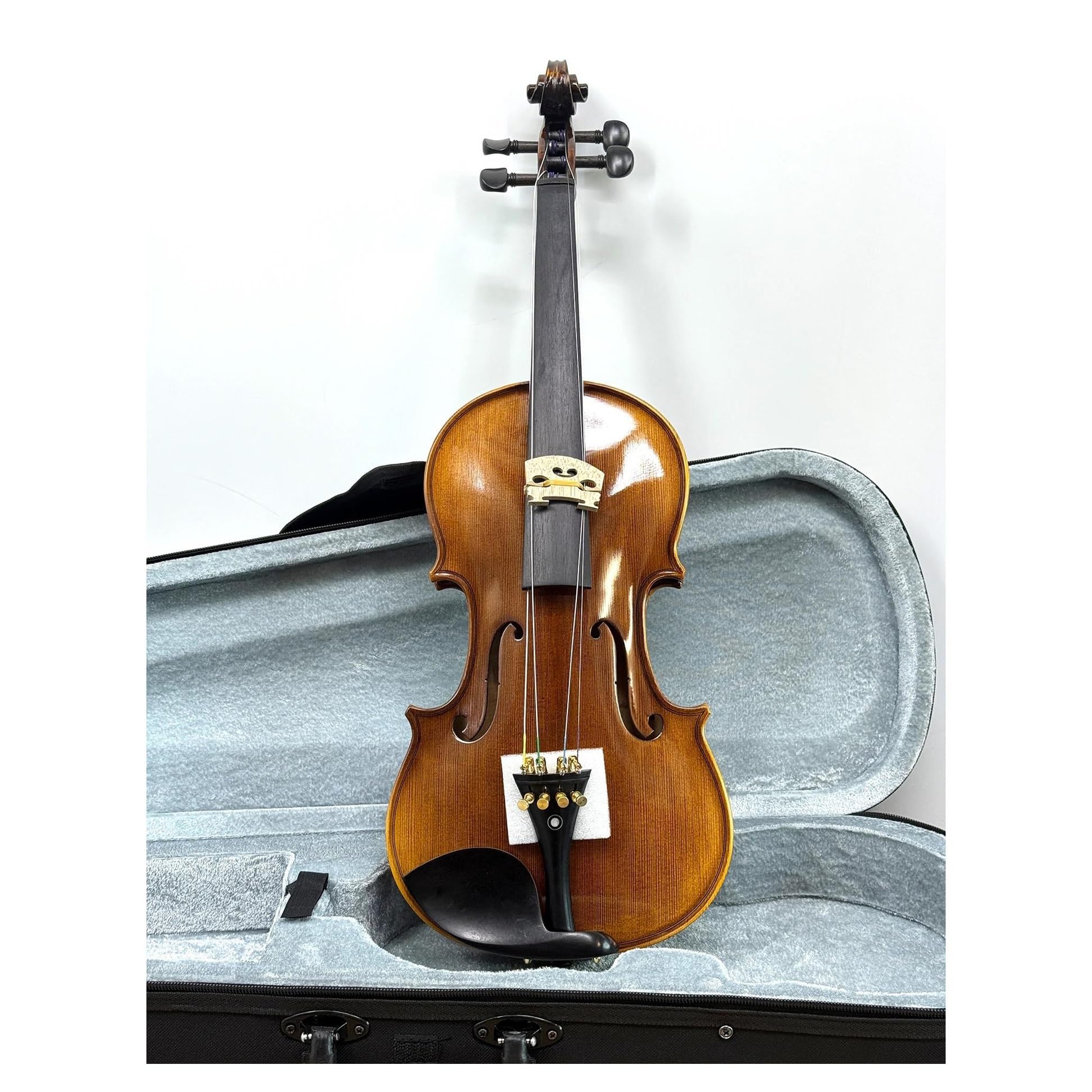 Instrumento De Violín Violín Lacado De Arce Flameado Tablero De Abeto Antiguo 4/4 Hecho A Mano(3/4)
