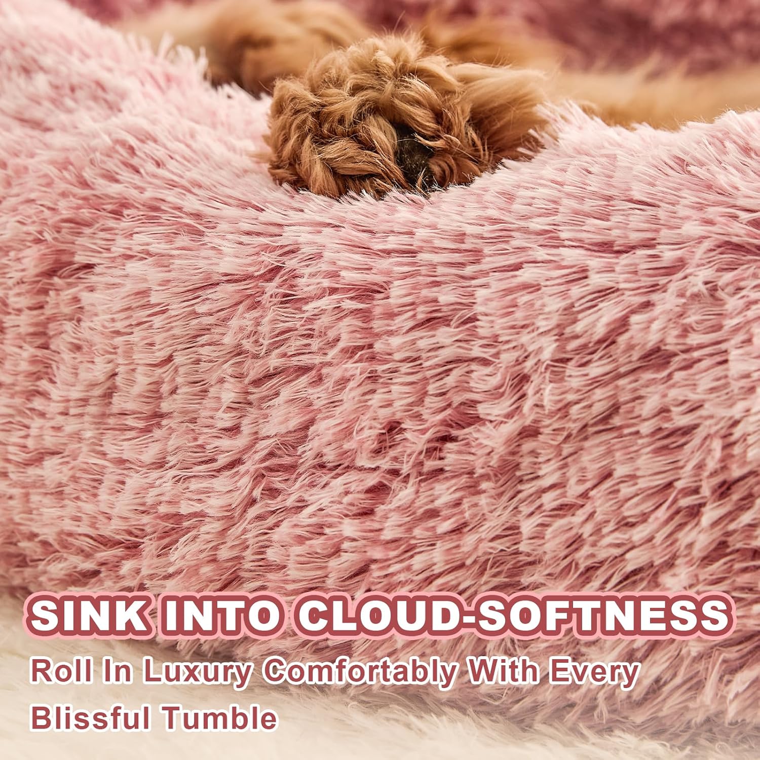 Ultimate Comfort: Jiupety Paw Shape Calming Bed for Pets Review