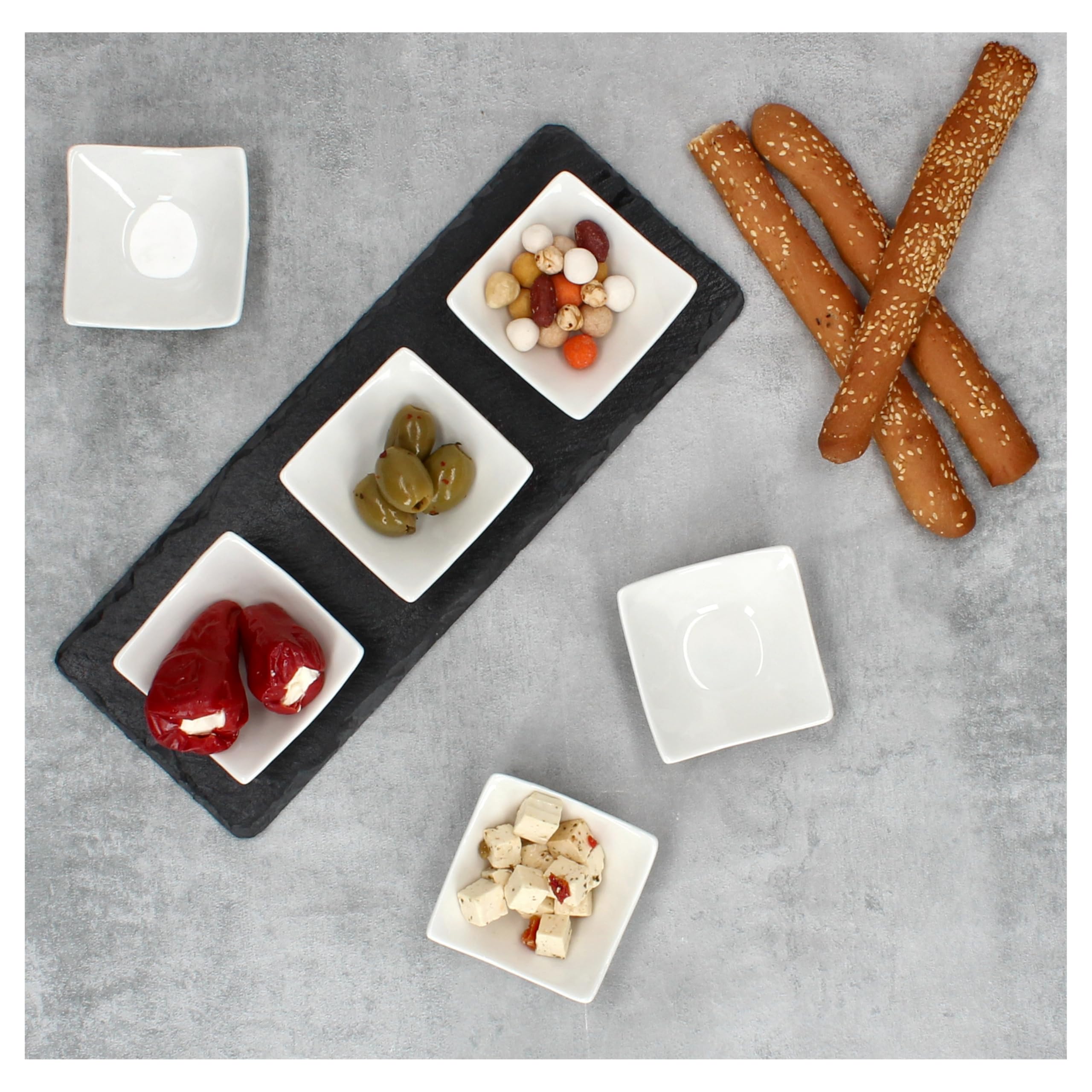 Olympia Schaaltjes | WHITEWARE | Porselein | Wit | 12 Stuks | 50mm
