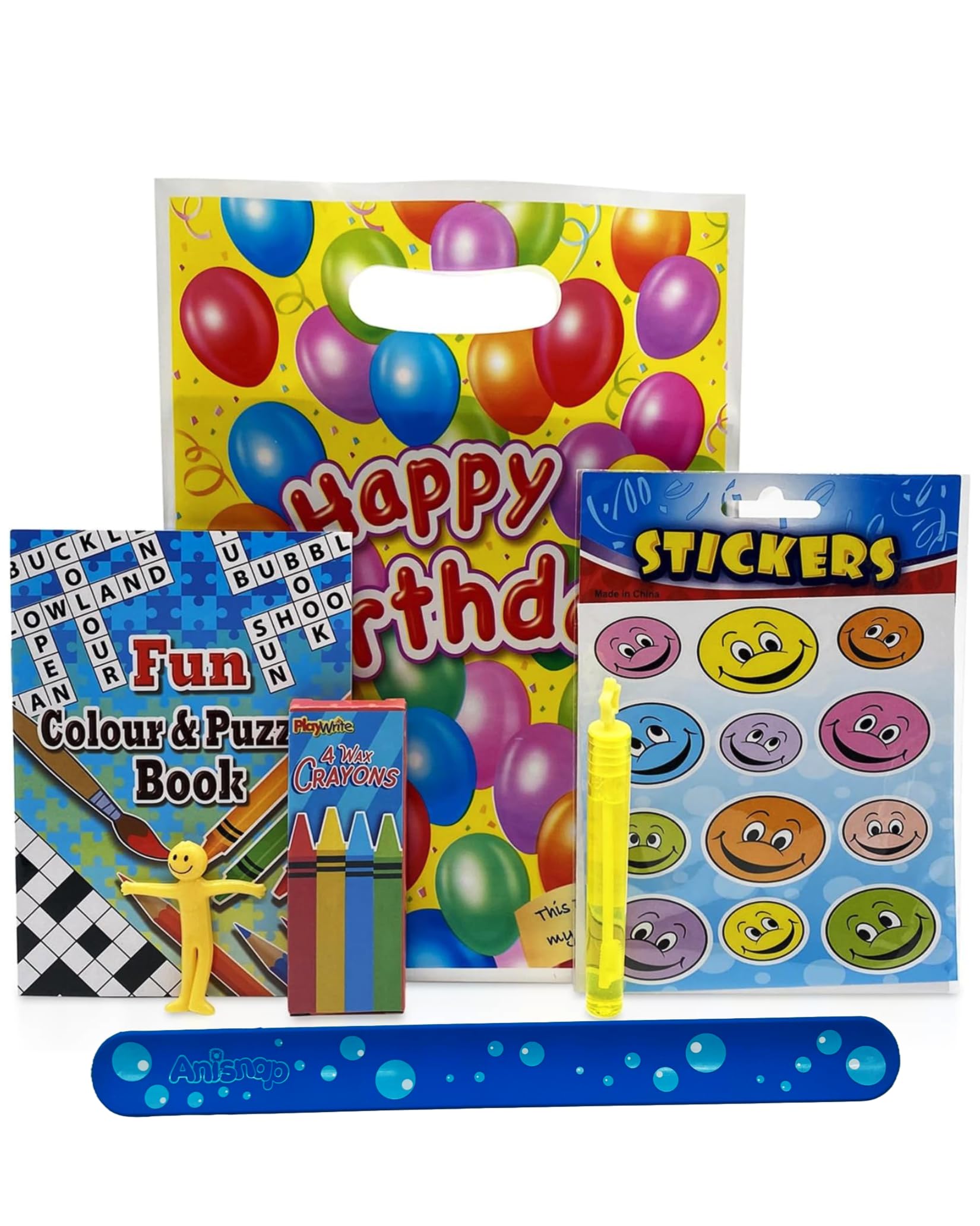 Pre-Filled Children’s Birthday Party Gift Bags - Exclusive To Burmont’s (Birthday 25 Pack)