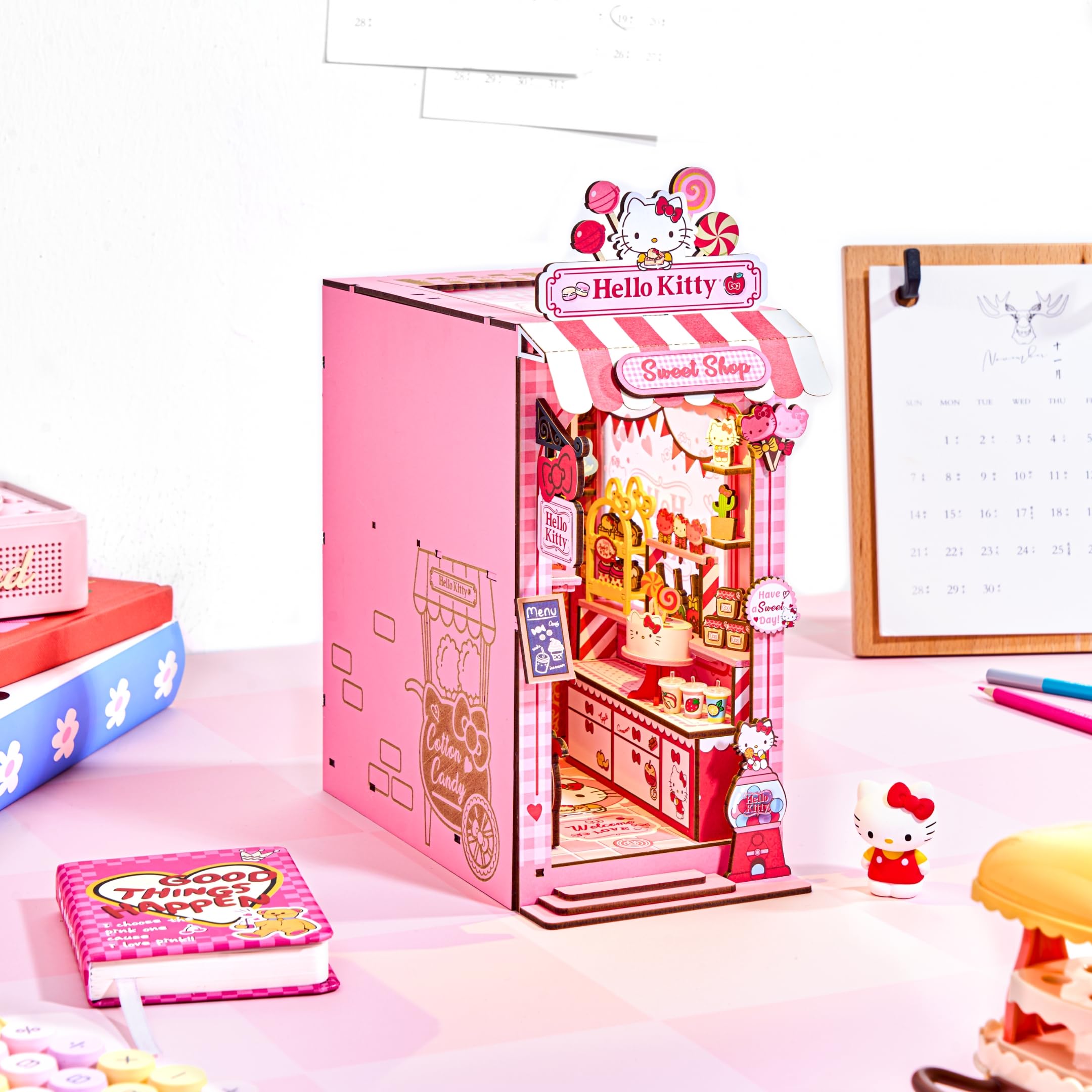 Amazon.co.jp: ハローキティ スイートショップ ブックヌークキット