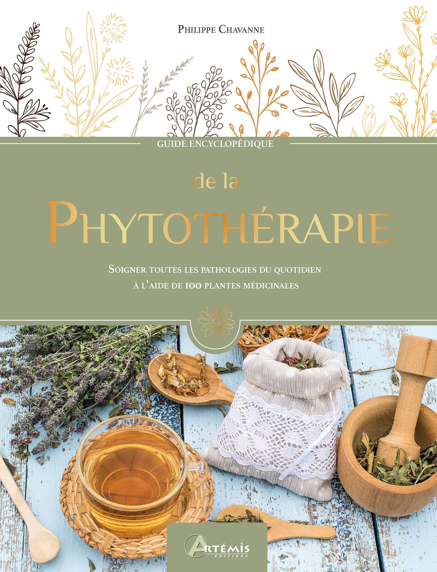 La phytothérapie: Soigner toutes les pathologies du quotidien à l'aide de 100 plantes médicinales