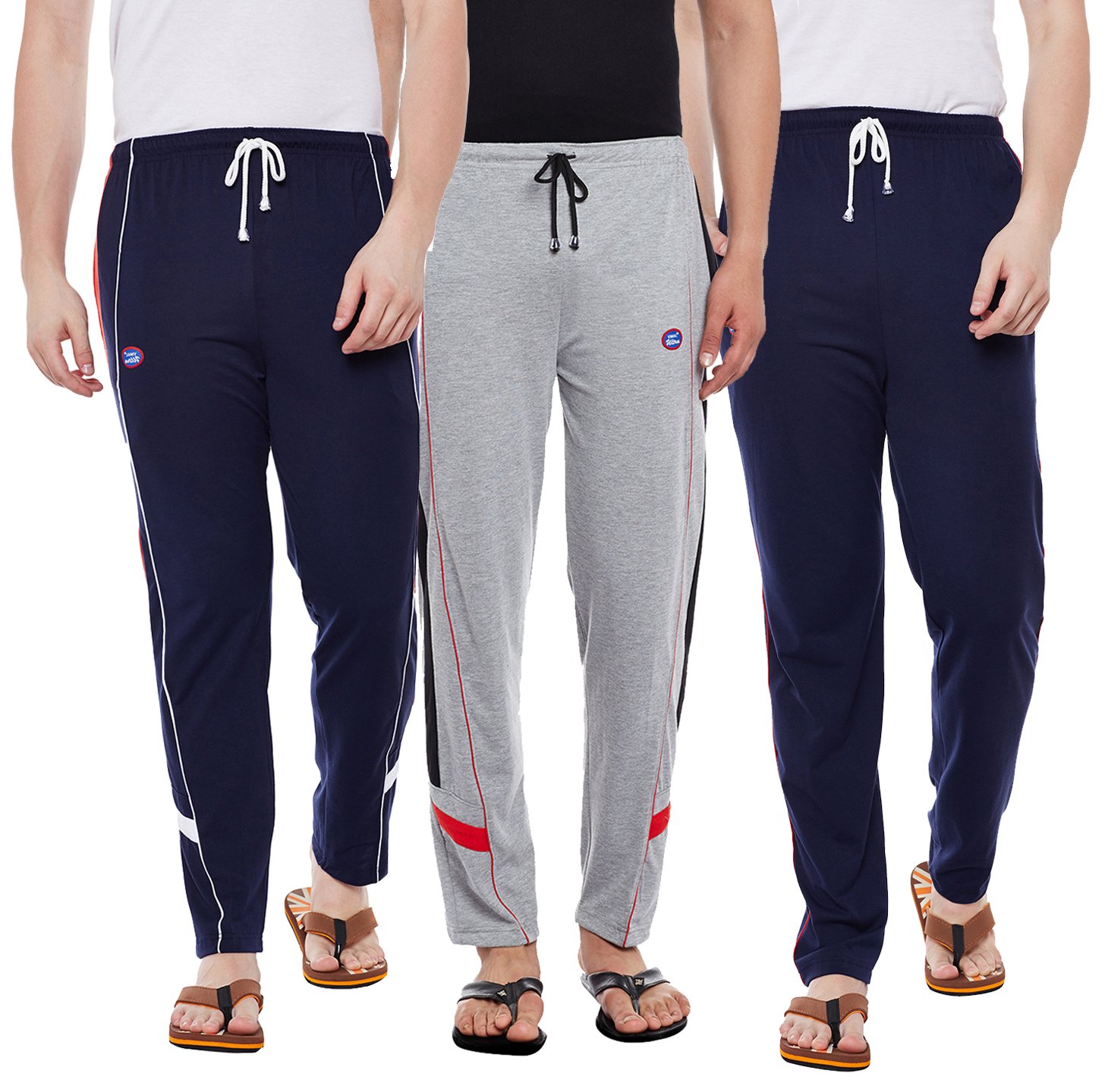 mack jonney Men Cotton Regular Fit Track Pants(Pack of 3) (D1Nd7Md7N_003-P)-picture-36