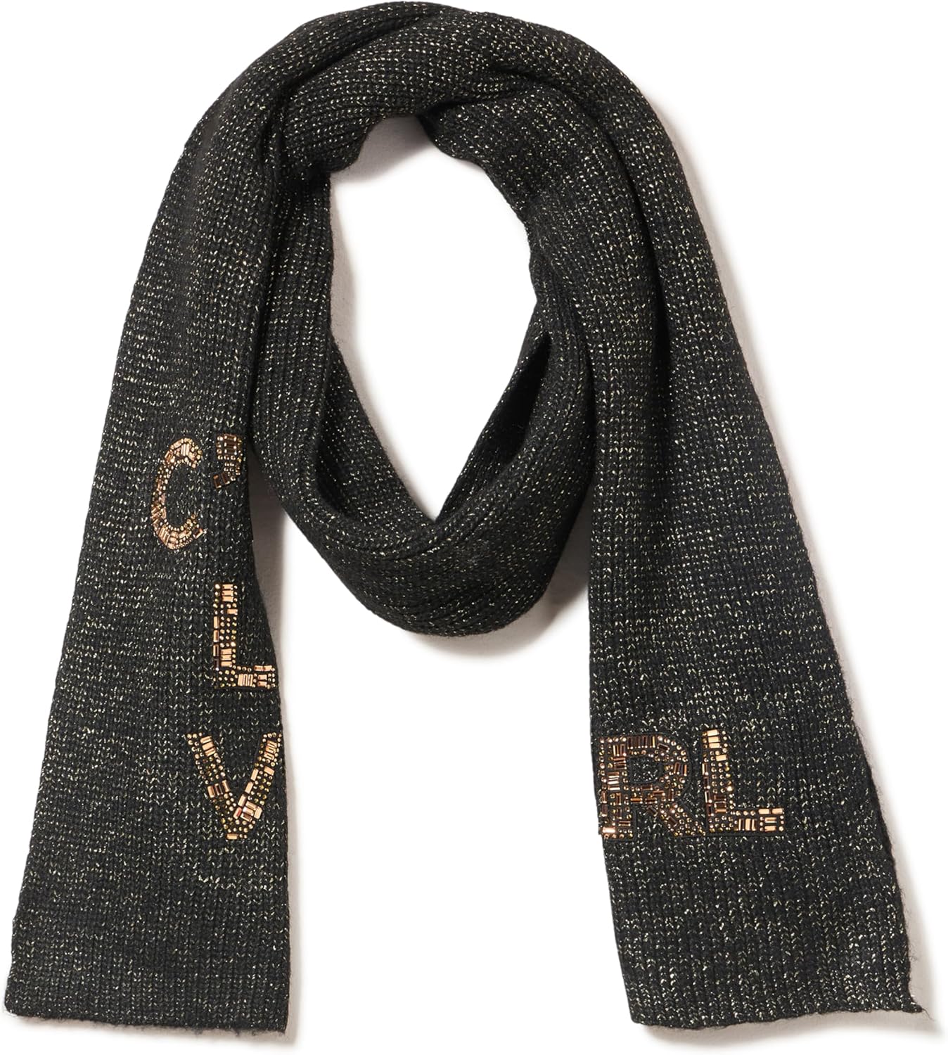 KARL LAGERFELD Women's C'est La Vie Scarf With Sequins