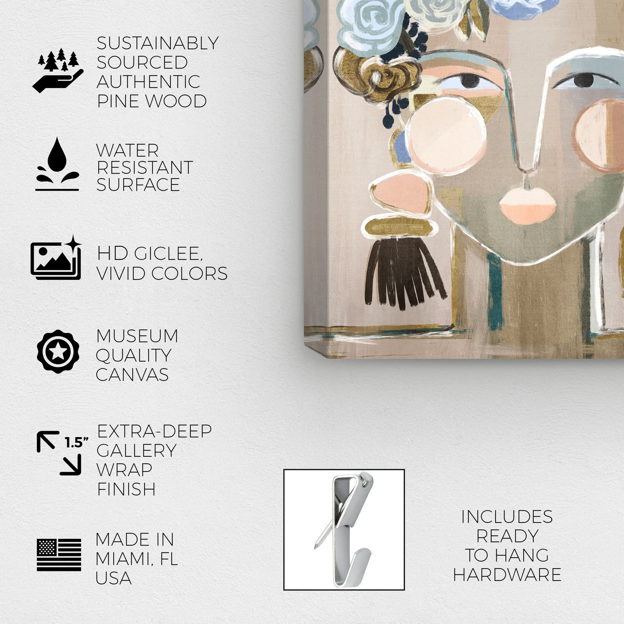 Amazon.com: Oliver Gal Artist Co. Floral and Botanical, Canvas