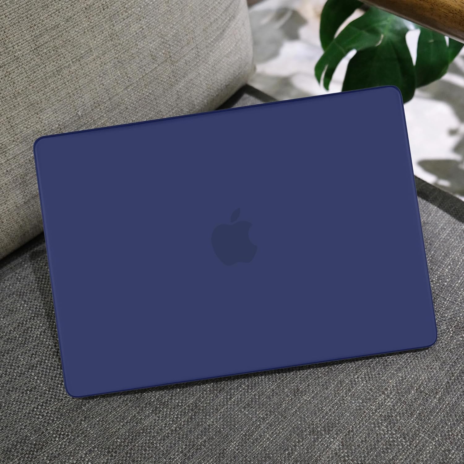 MEEgoodo for M5 MacBook Pro 16 inch Case 2026 2024 2023 2021 (Fit Model A3429/A3428/A3403/A3186/A2991/A2780/A2485) M5 M4 M3 M2 M1 Pro/Max, Laptop Case with Keyboard & Webcam Cover, Matte Navy Blue