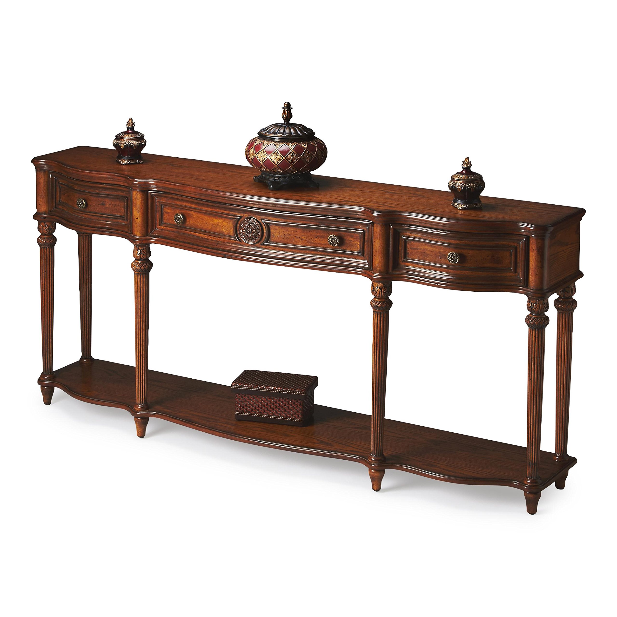 Butler Specialty Console Table in Vintage Oak