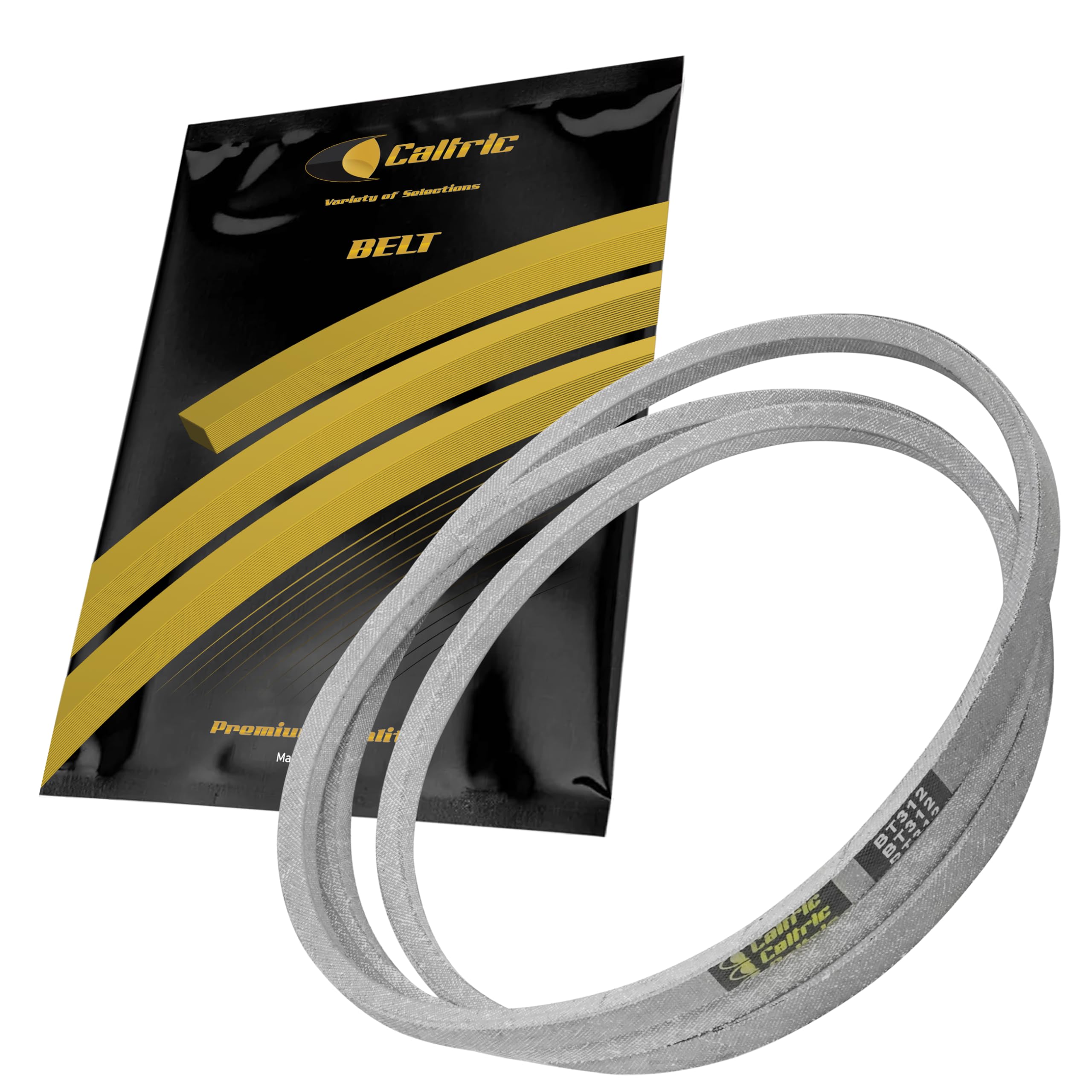 Caltric 1/2"X87.4" Belt Compatible with John Deere X320 X340 X500 X520 X530 X534 X540 X590 / M146479