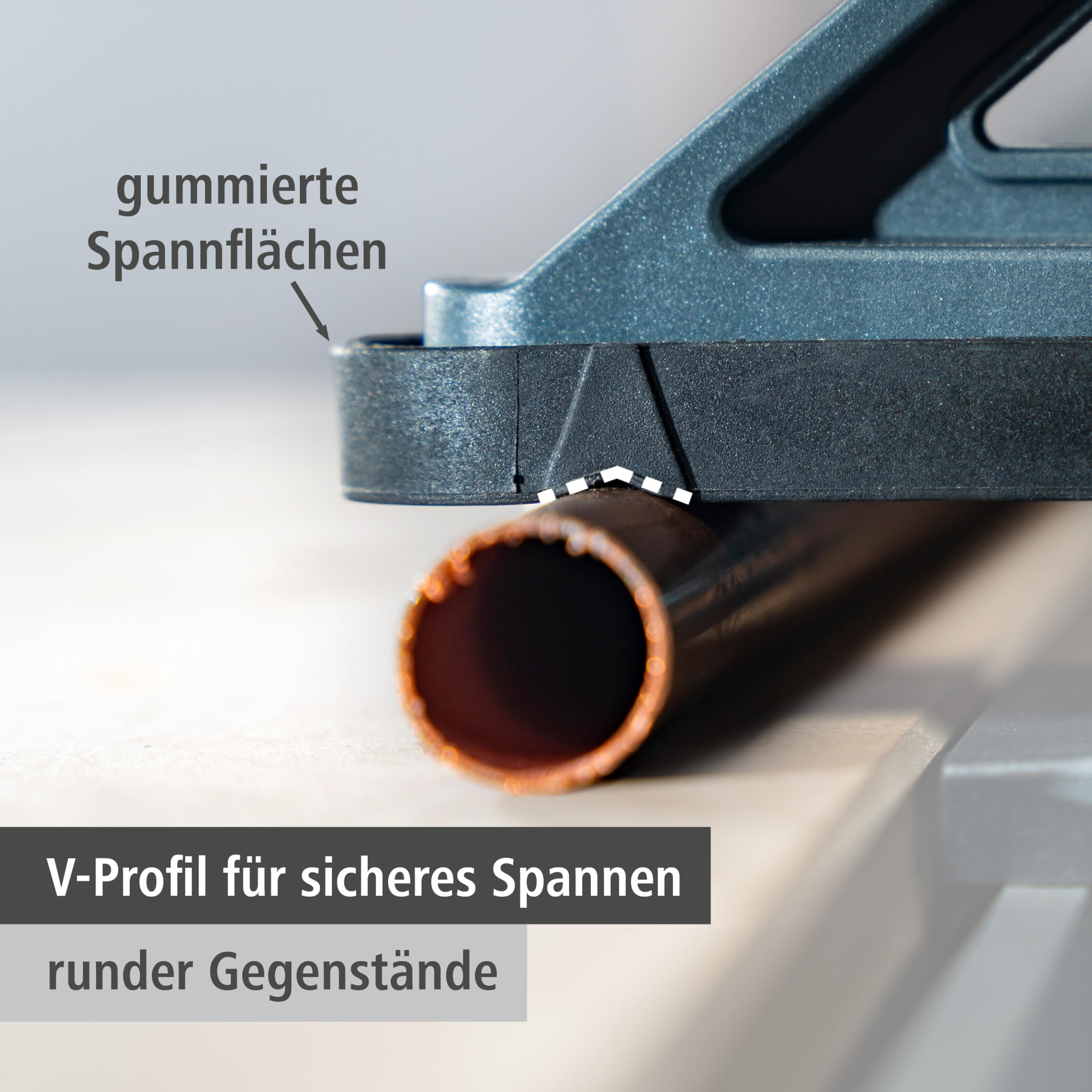 wolfcraft 2x Einhandzwingen PRO MAX 450 mm - Zwingen mit 250 kg Spannkraft | Made in Europe - 450 mm Spannweite, intelligenter Pumpmechanik und Spreizfunktion für professionelle Ansprüche - 8662060