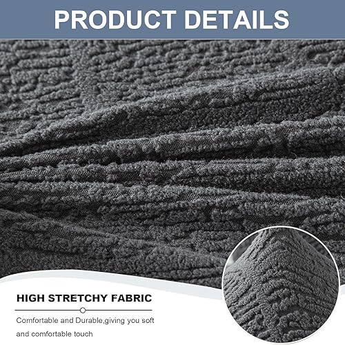 Vista 97 de Eco-Ancheng Funda para silla de comedor, funda extraíble para protección de banco, asiento y silla, sala de estar y cocina A1