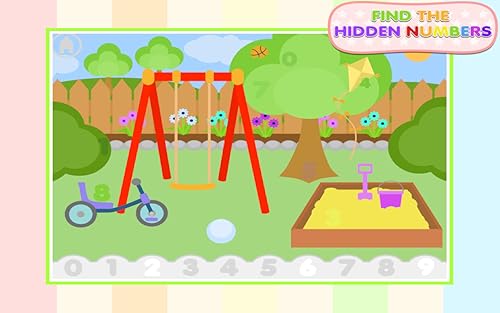 Find The Hidden Numbers – Fun 0-9 Number Learning Game for Toddlers and Young Children