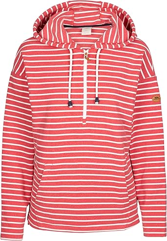 Sweat À Capuche SOFTLY Femme (Rouge) TRESPASS